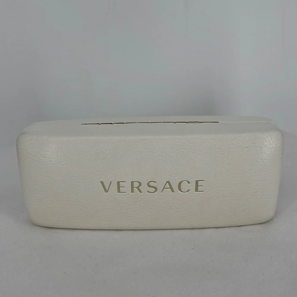 Versace Large Eyeglasses/Sunglasses‎ Case White